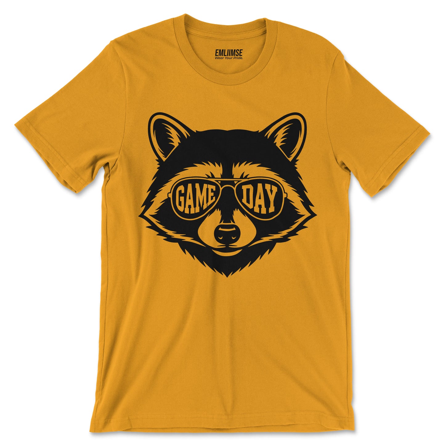 Cute Raccoon Game Day T-Shirt