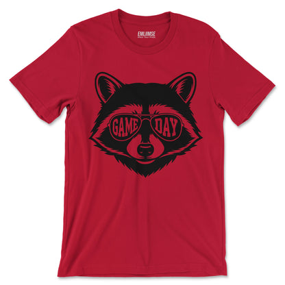 Cute Raccoon Game Day T-Shirt