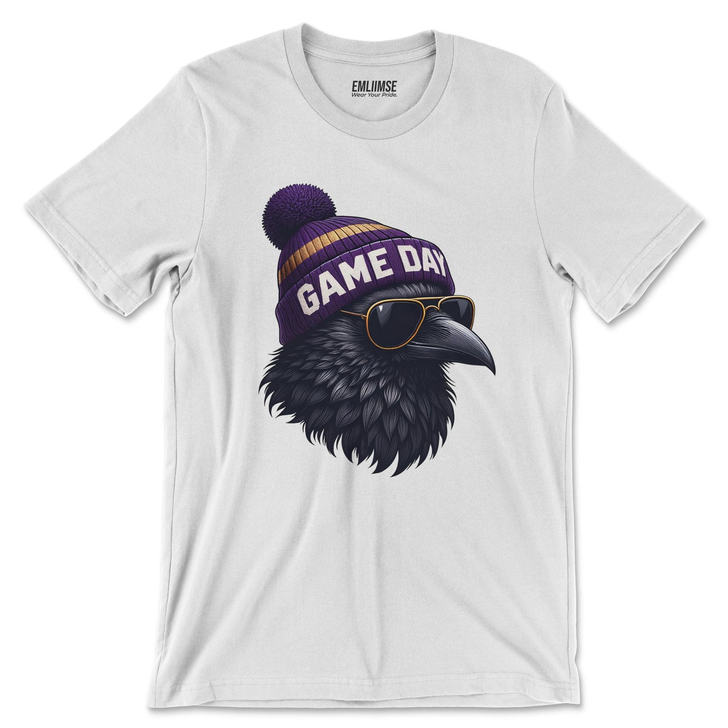 Cool Raven Game Day  T-Shirt