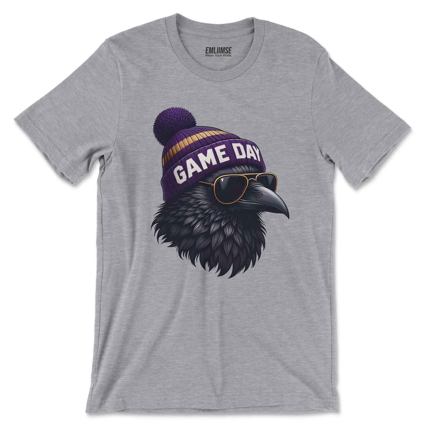 Cool Raven Game Day  T-Shirt