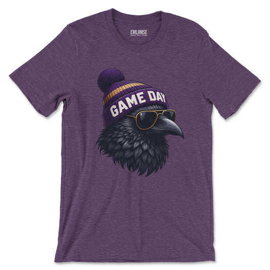 Cool Raven Game Day  T-Shirt
