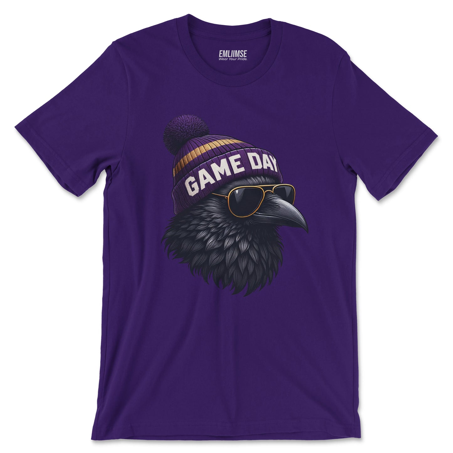 Cool Raven Game Day  T-Shirt