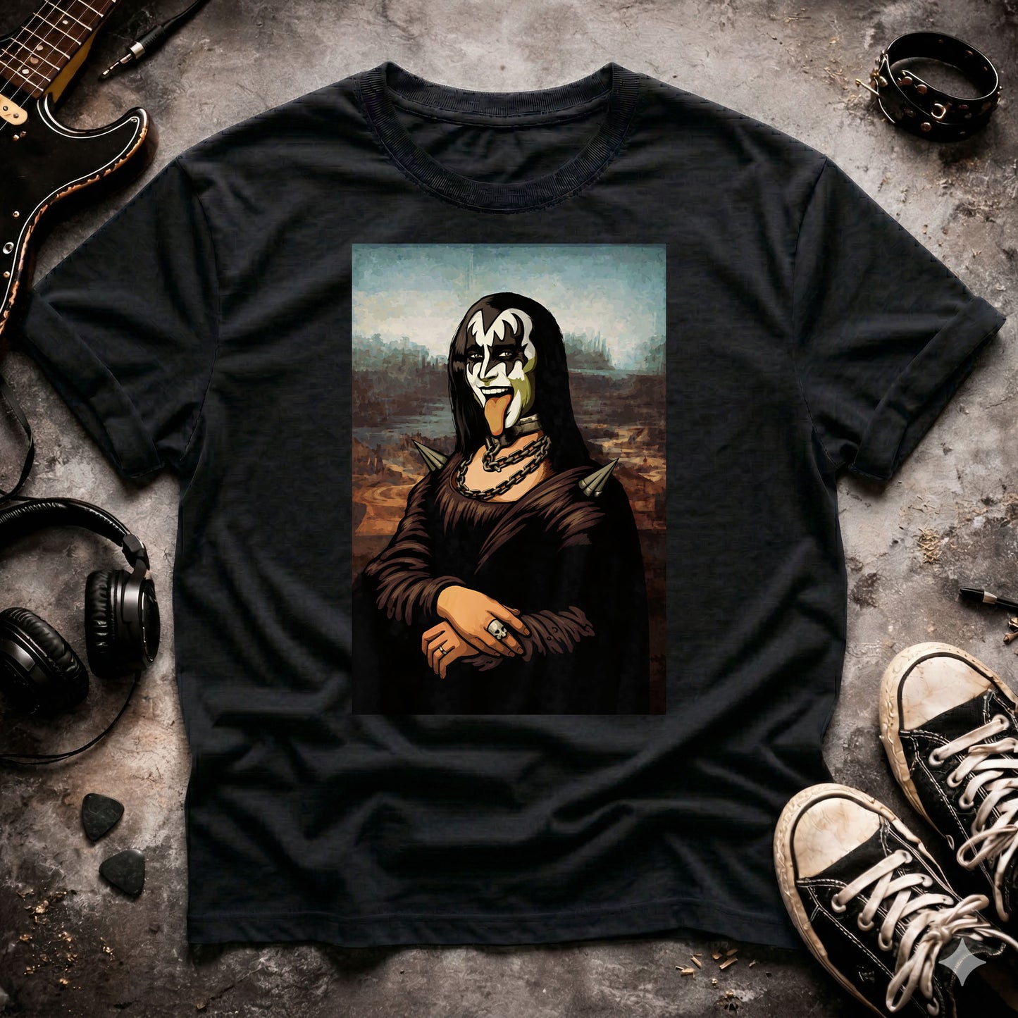 Rock Gene Mona Lisa T-Shirt