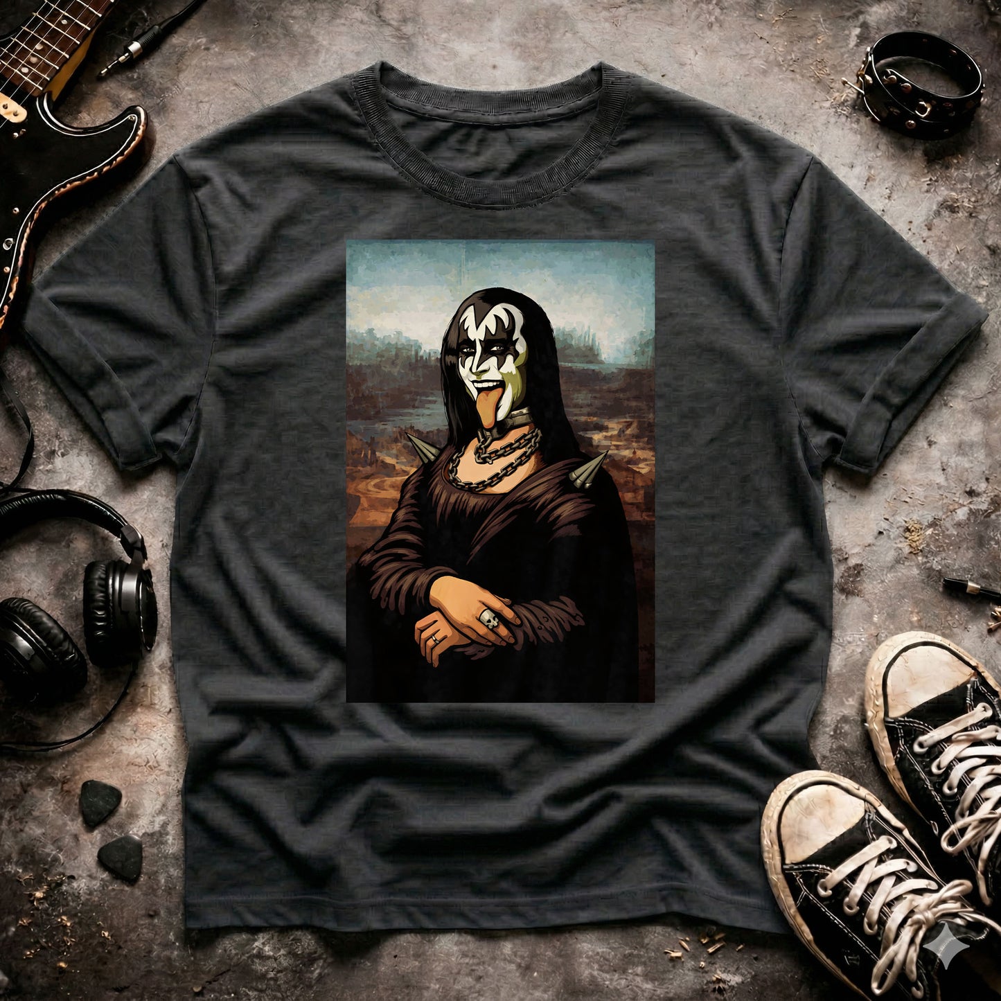 Rock Gene Mona Lisa T-Shirt