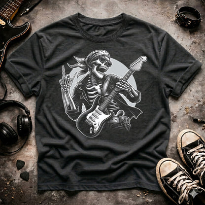 Rock On Skeleton T-Shirt