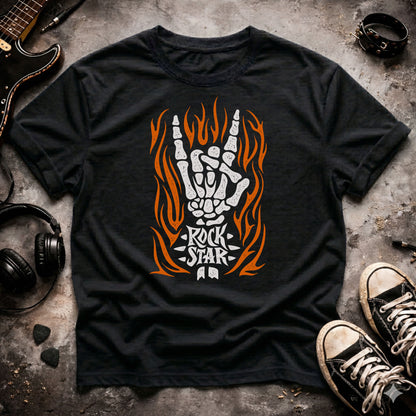 Skeleton Rock Star T-Shirt