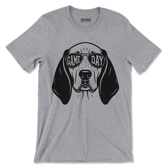 Bluetick Coonhound Dog Game Day T-Shirt