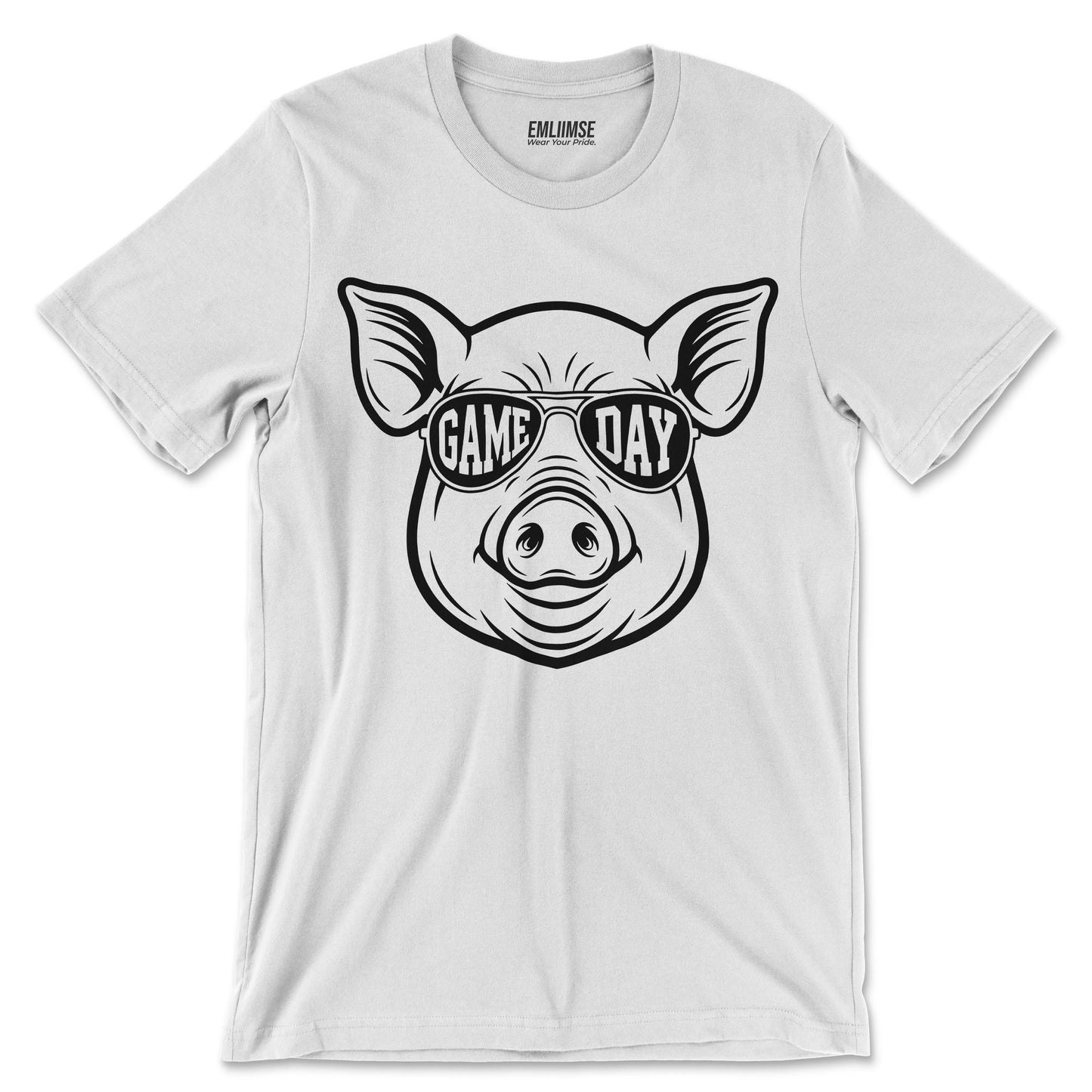 Cute Pig Game Day T-Shirt