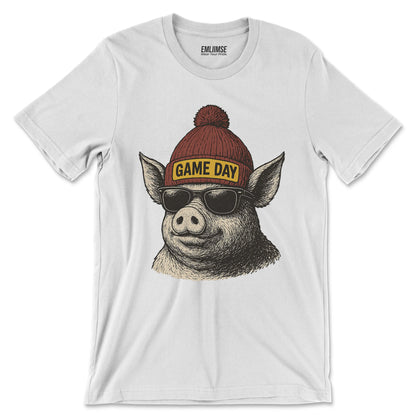 Cute Pig Game Day T-Shirt