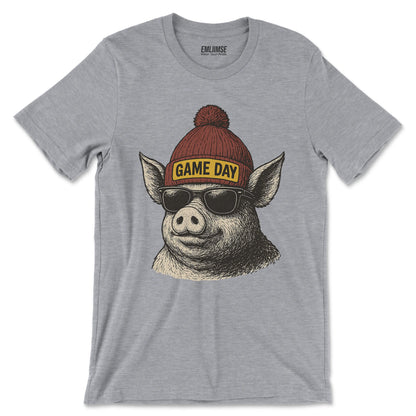 Cute Pig Game Day T-Shirt