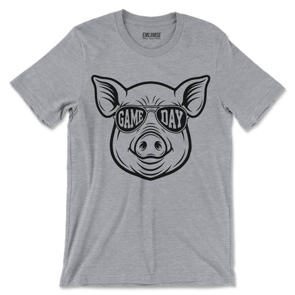 Cute Pig Game Day T-Shirt