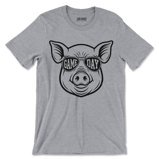 Cute Pig Game Day T-Shirt