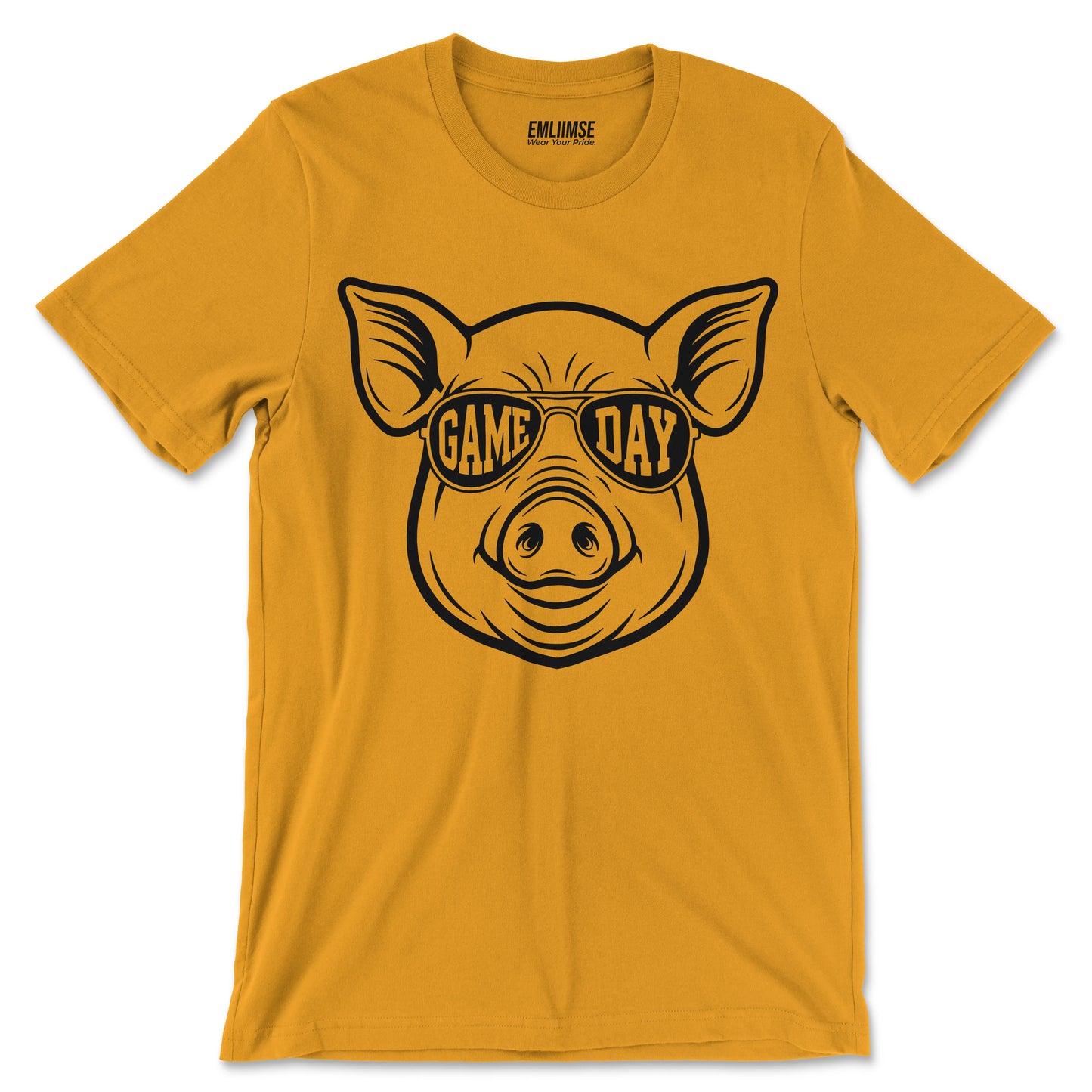 Cute Pig Game Day T-Shirt