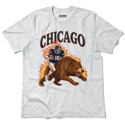 Vintage Skeleton On Bear T-Shirt