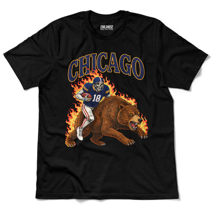Vintage Skeleton On Bear T-Shirt
