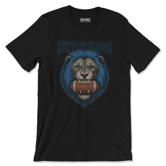 Blue Lion Hunting Season T-Shirt