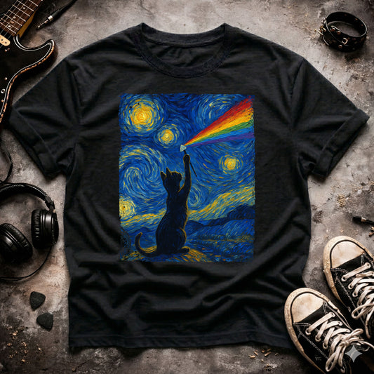 Cat Rock Starry Night T-Shirt