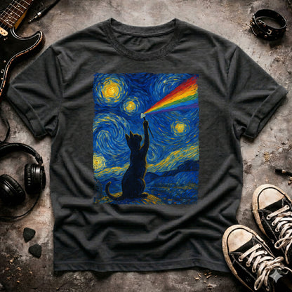 Cat Rock Starry Night T-Shirt