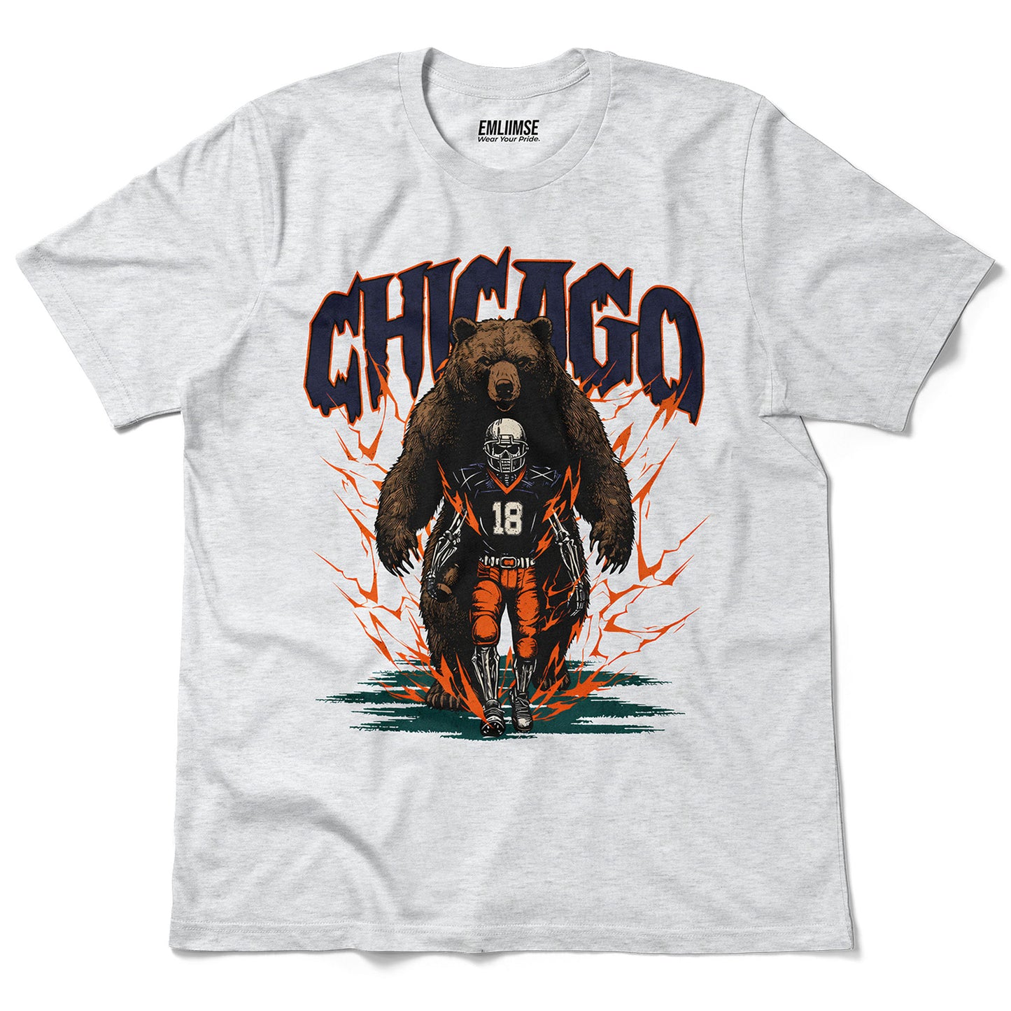 Chicago Skeleton 18 T-Shirt