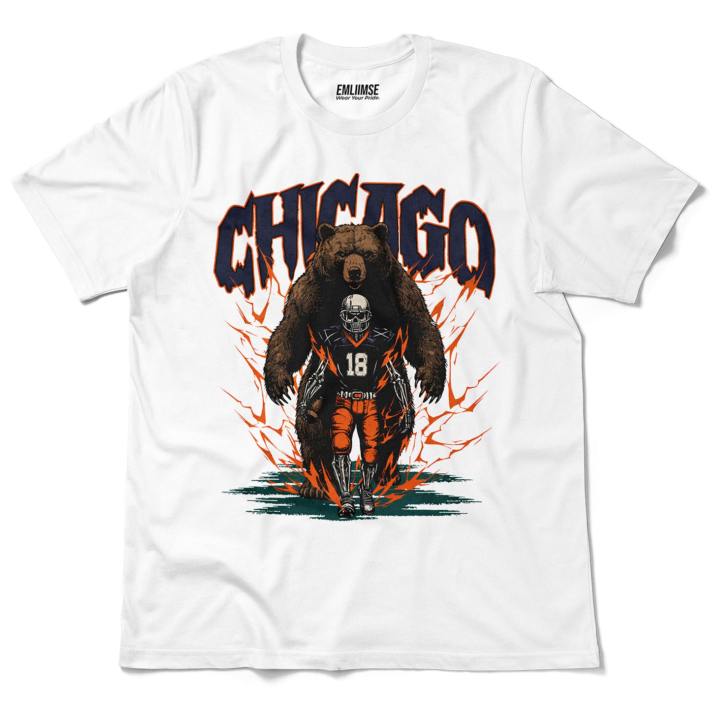 Chicago Skeleton 18 T-Shirt