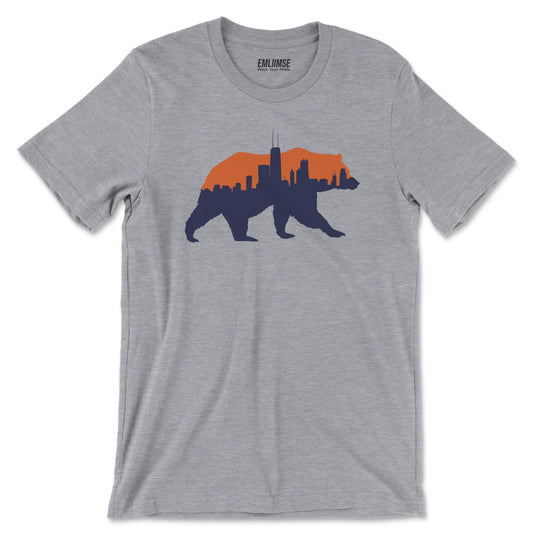 Chicago Skyline Silhouette T-Shirt