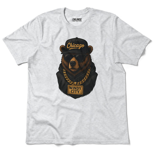 Bear Mascot Windy City T-Shirt