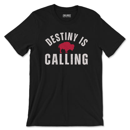 Vintage Distressed Destiny Is Calling Buffalo T-Shirt