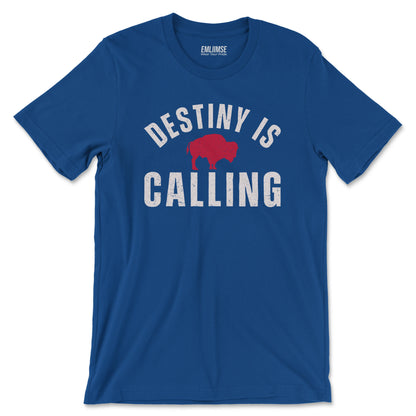 Vintage Distressed Destiny Is Calling Buffalo T-Shirt