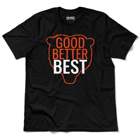 Good Better Best Bear Silhouette T-Shirt