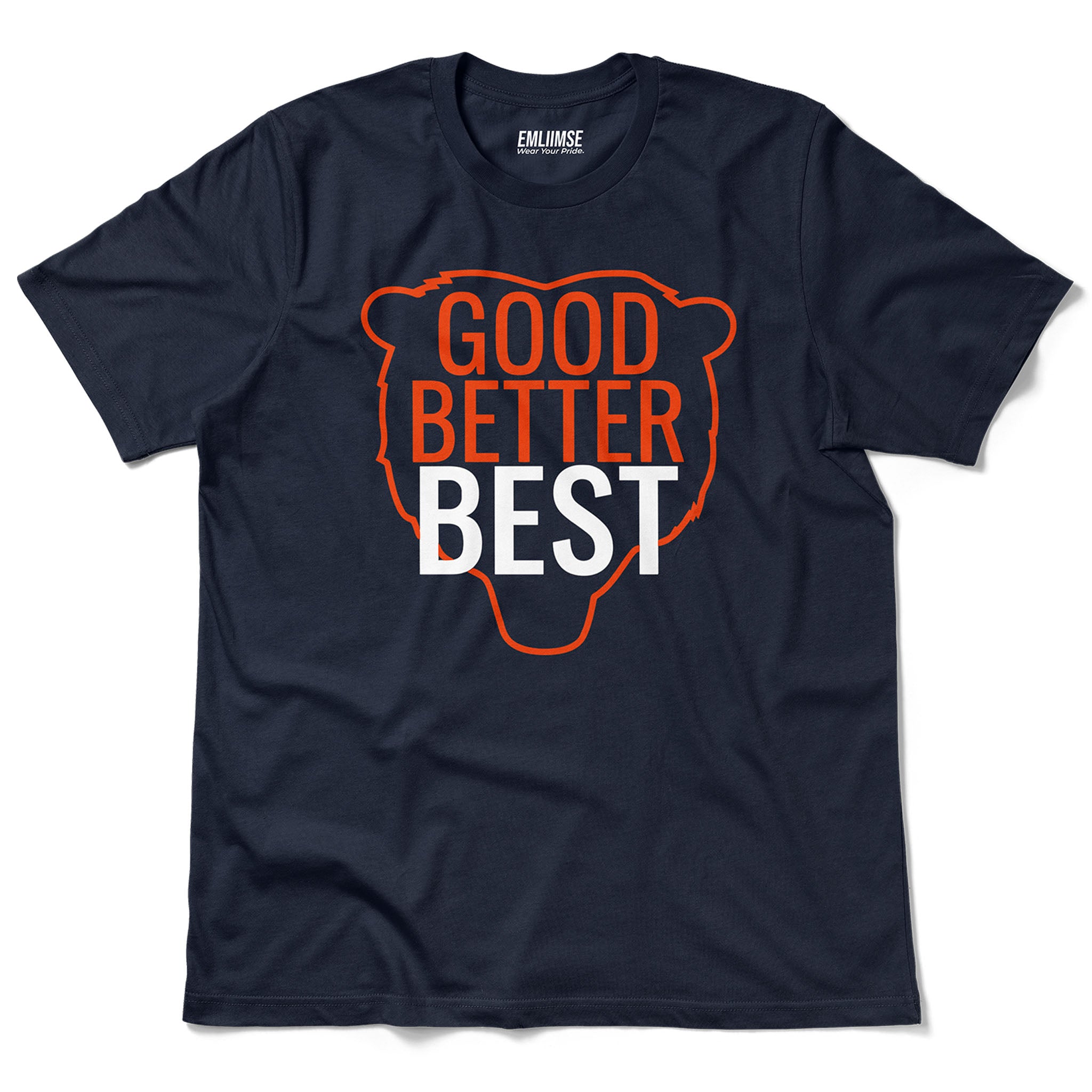 Good Better Best Bear Silhouette T-Shirt – Emliimse