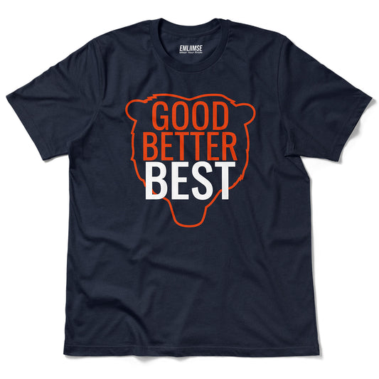 Good Better Best Bear Silhouette T-Shirt