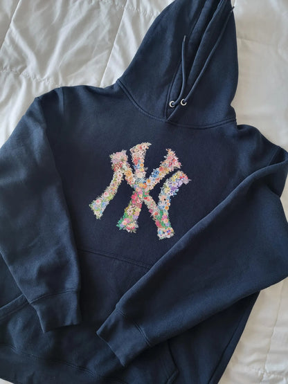 New York - Flowers NY Hoodie