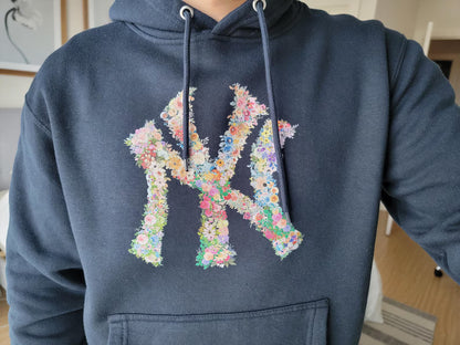 New York - Flowers NY Hoodie