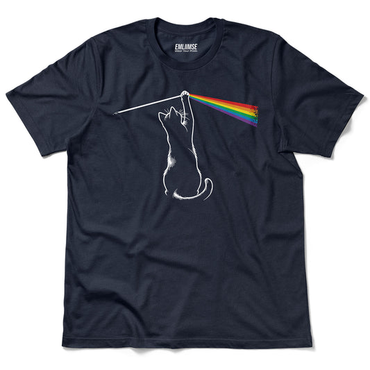 Rainbow Cat Rock V1 T-Shirt