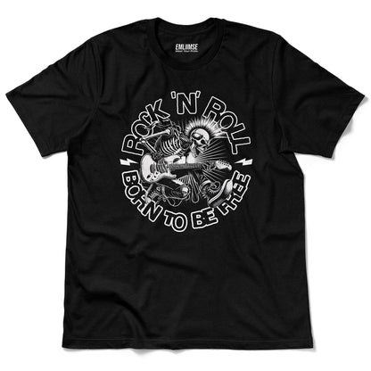 Rock N Roll Born To Be Free T-Shirt