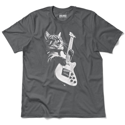Rock N Roll Cat Guitarist V2 T-Shirt