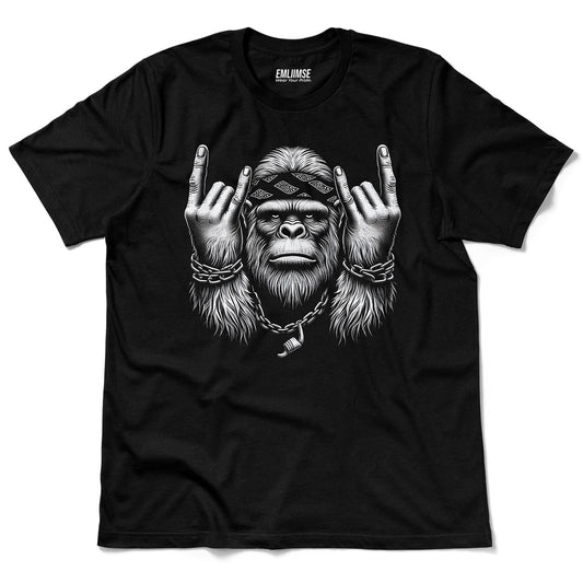 Rock On Bigfoot V2 T-Shirt