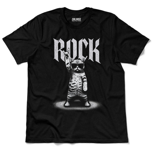 Rock On Cat V2 T-Shirt