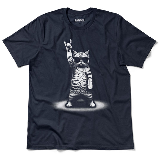 Rock On Cat V3 T-Shirt