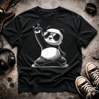 Rock On Panda T-Shirt