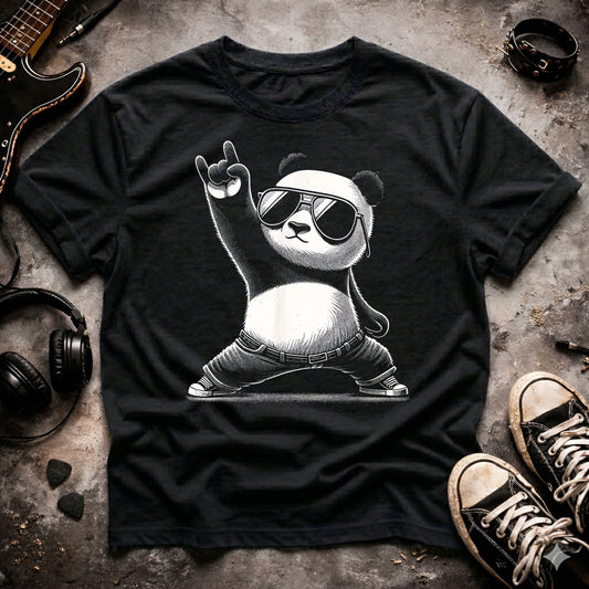 Rock On Panda T-Shirt