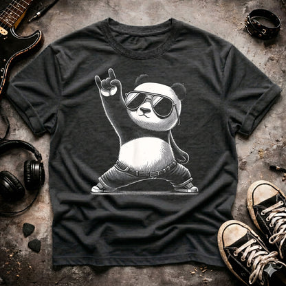 Rock On Panda T-Shirt