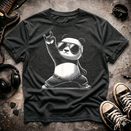 Rock On Panda T-Shirt