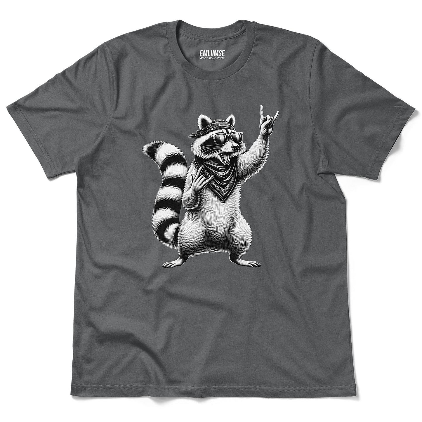 Rock On Raccoon V2 T-Shirt