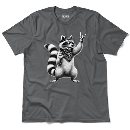 Rock On Raccoon V2 T-Shirt