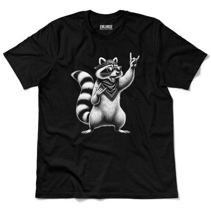 Rock On Raccoon V2 T-Shirt