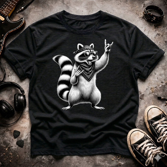 Rock On Raccoon T-Shirt