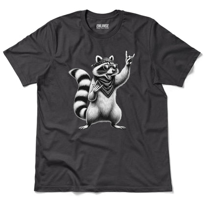 Rock On Raccoon V2 T-Shirt