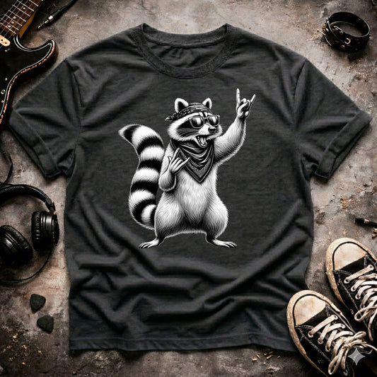 Rock On Raccoon T-Shirt