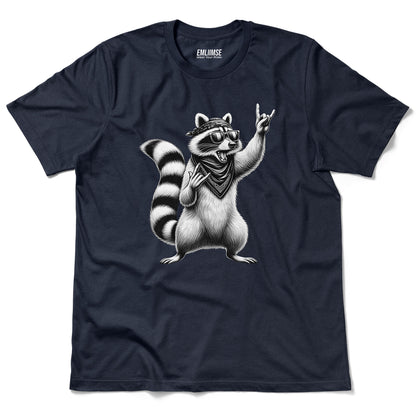 Rock On Raccoon V2 T-Shirt
